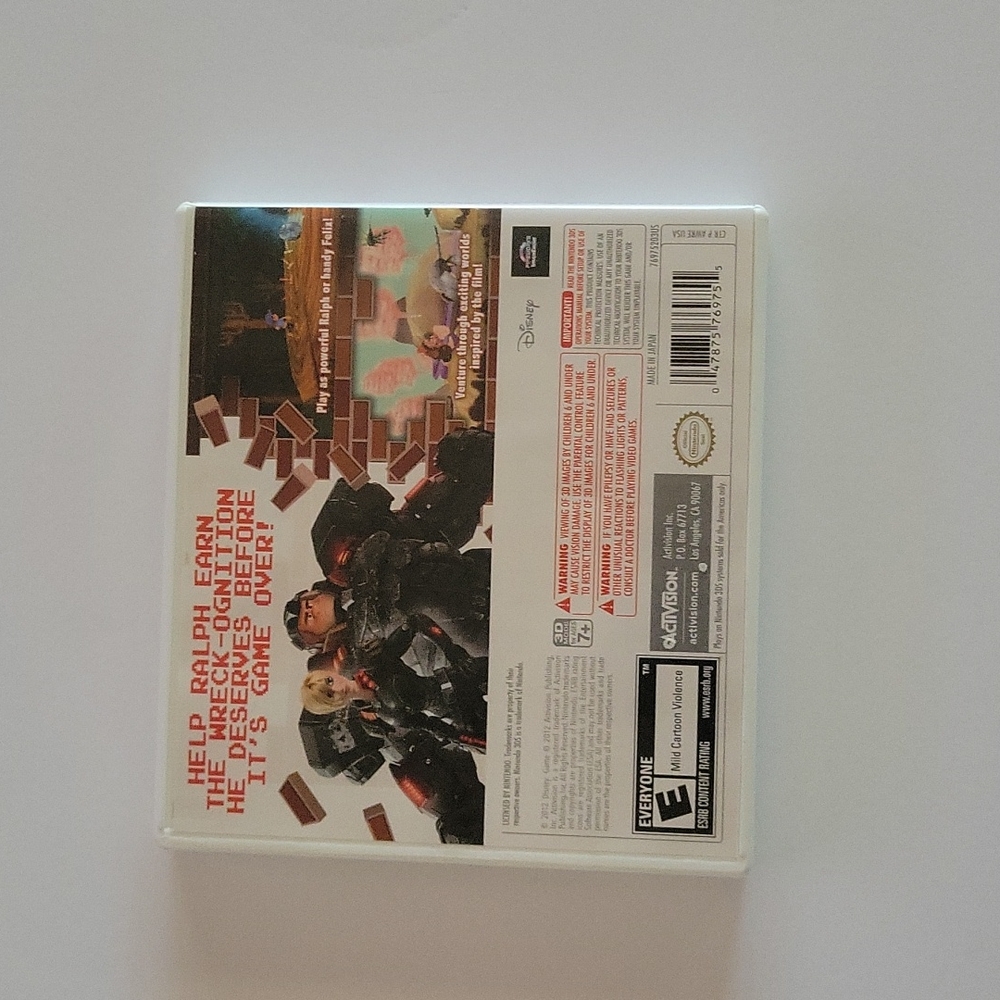 š® Disney Wreck-It Ralph ā Nintendo 3DS Game | Complete w/ Case - Picture 3 of 4